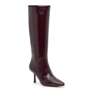 NEW Burgundy Knee-High Women's Boots
